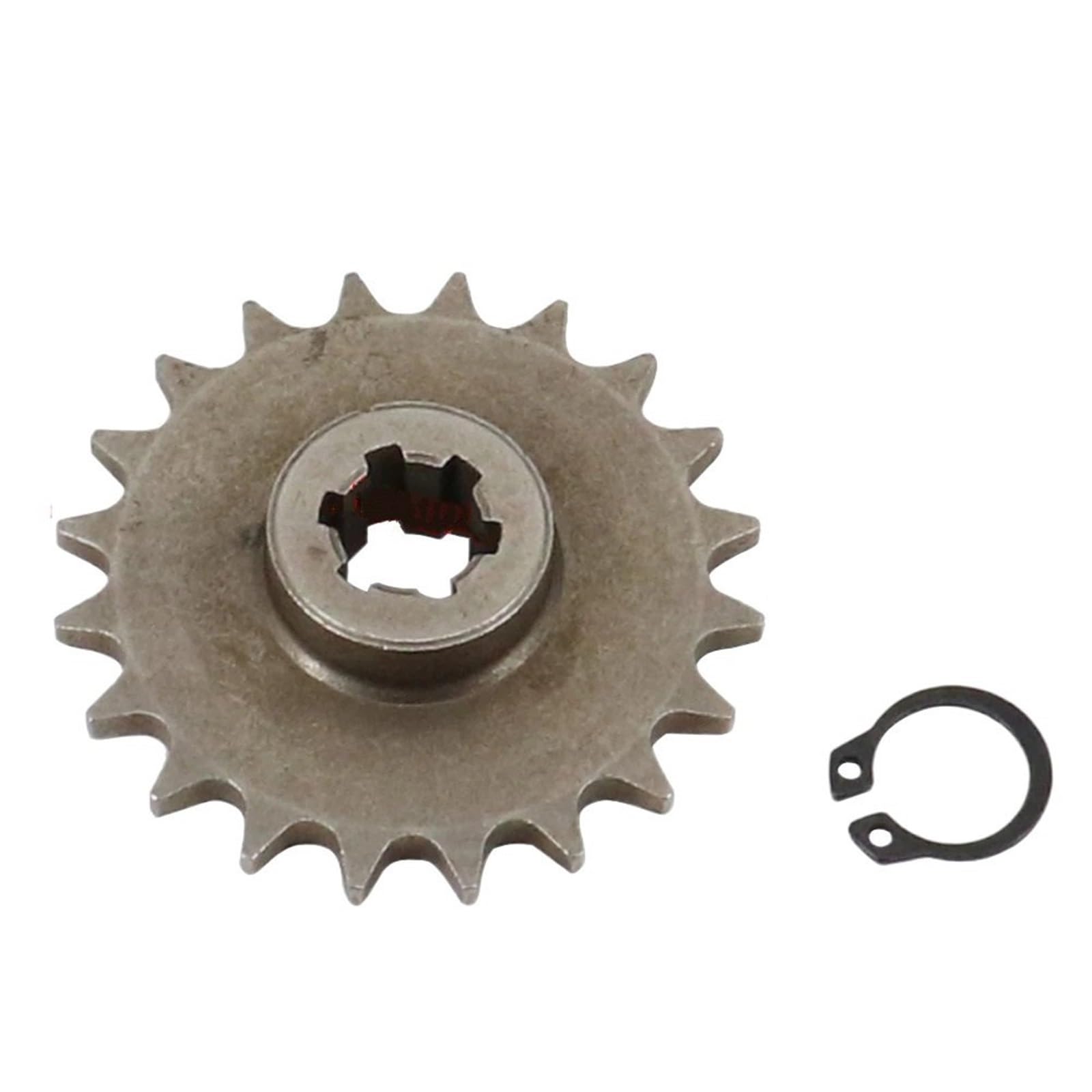 NKURTPC Motorcycle Sprocket For 47cc 49cc 2 Stroke ATV Quad Dirt T8F 11T 14T 17T 20T Tooth Front Clutch Gear Box Pinion Sprocket(T8F 20T)