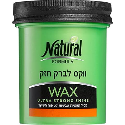 Natural Formula Go Shiny Ultra Strong Shine Wax 120ml Cover