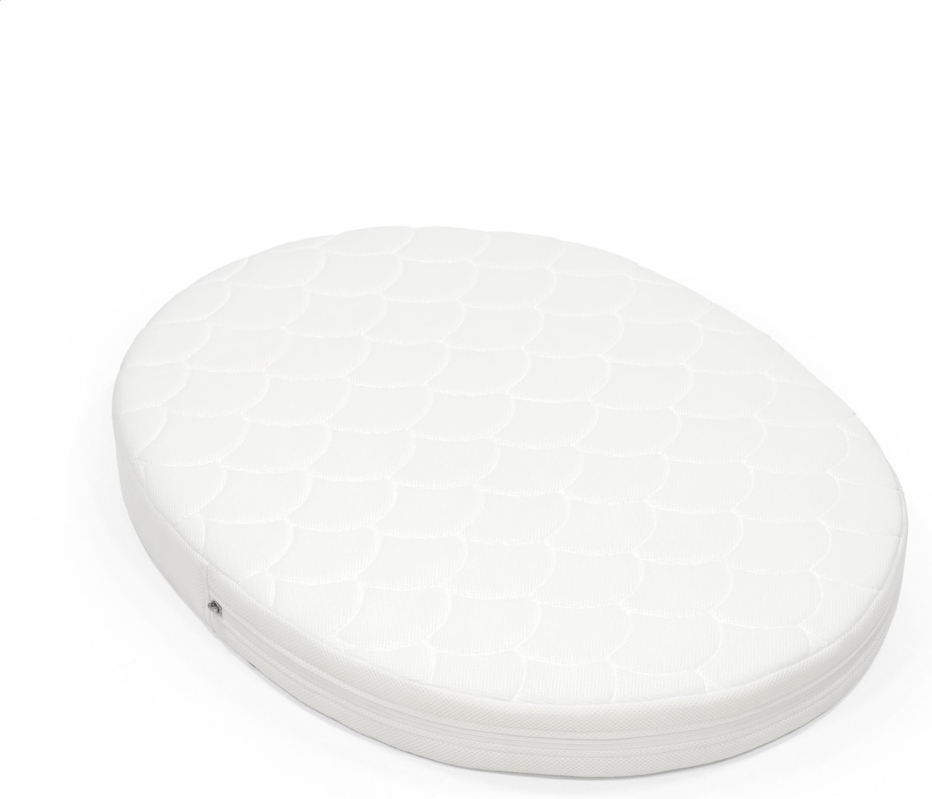 Stokke Sleepi Mini Mattress, White - Layers of Breathable 3D Mesh for Safe Sleep - Offers Comfort & Support for Children - Washable