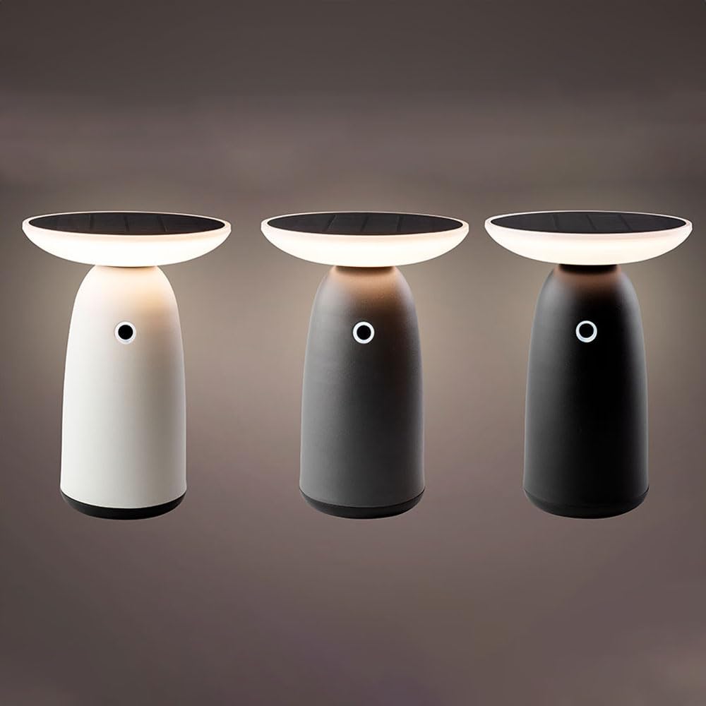 Lampa solarna o długości 22 cm z włącznikiem dotykowym – idealna do użytku na zewnątrz, dostępna w różnych kolorach, idealna do oświetlania ogrodu lub tarasu w stylu i komforcie.