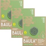 BAULA Suelos Original - Pack 3 Pastillas de Limpieza de Suelo - Limpieza del hogar Ecológica y Vegana - Friegasuelos perfumado y brillante con pH neutro