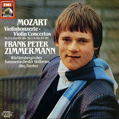 Mozart - Violin Concertos No.3&5 [Audio CD]
