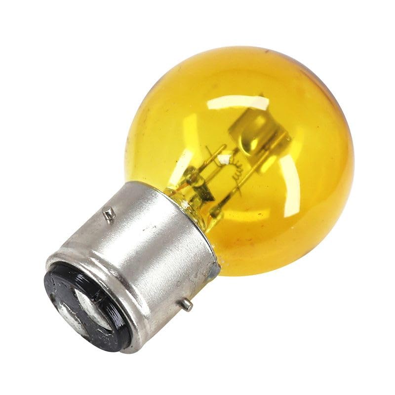 cyclingcolors 2x ampoule 6V 25/25W BA21D jaune moto cyclomoteur voiture