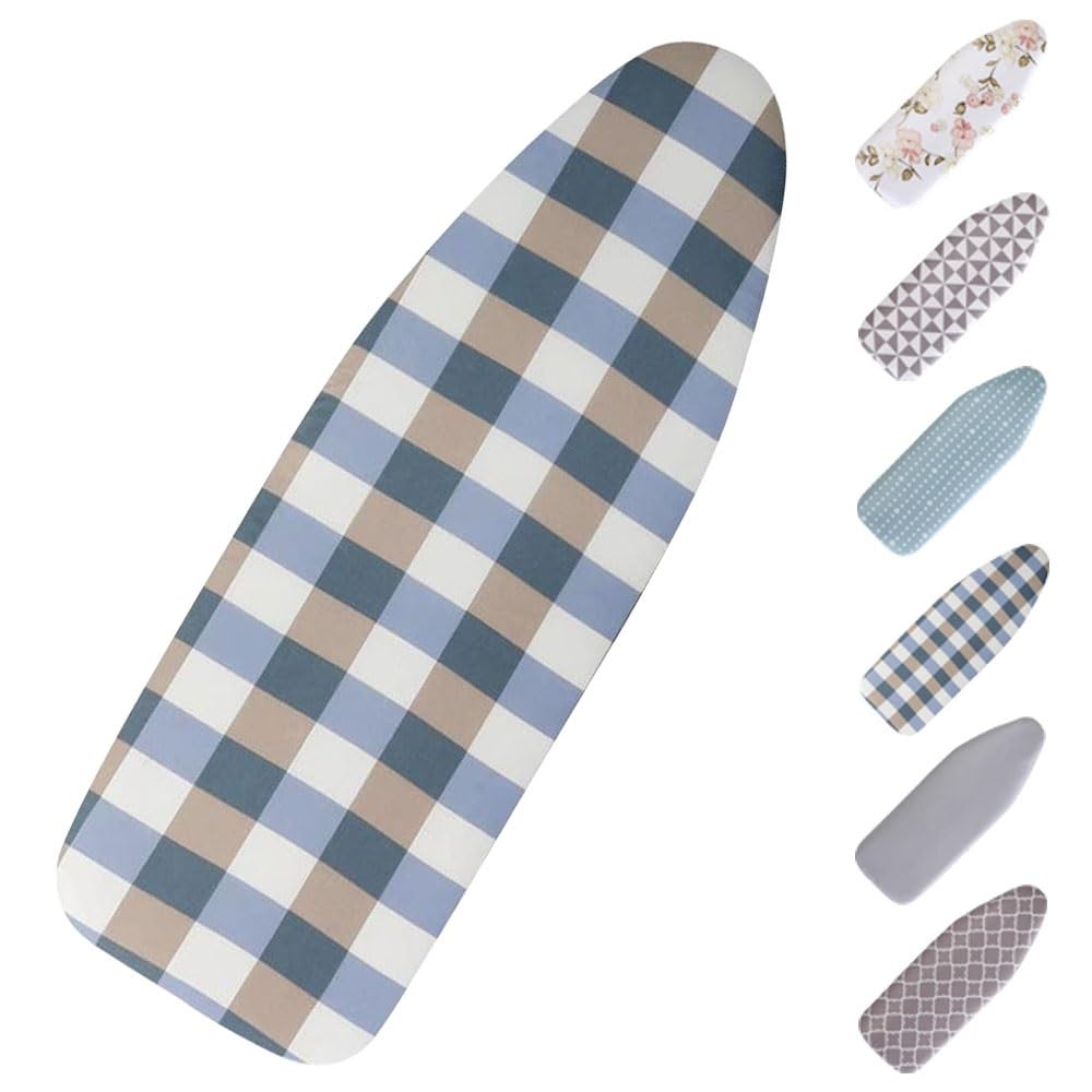 Funda para Tabla de Planchar Acolchada de Alta Res Funda de Repuesto for Tabla Planchar, 100% algodón, 36 x 12 Pulgadas, 39 13, 43 15,7(D,Medium Ironing Board Cover)