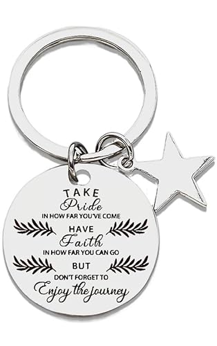 Sjcmbxxs Inspirational Keychains Nurse Practitioner Graduation Firefighter Gift Take Pride