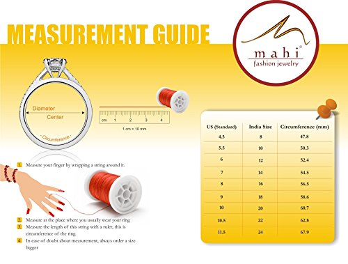 Women's Plated Ecstatic Finger Ring with Swarovski Zirconia