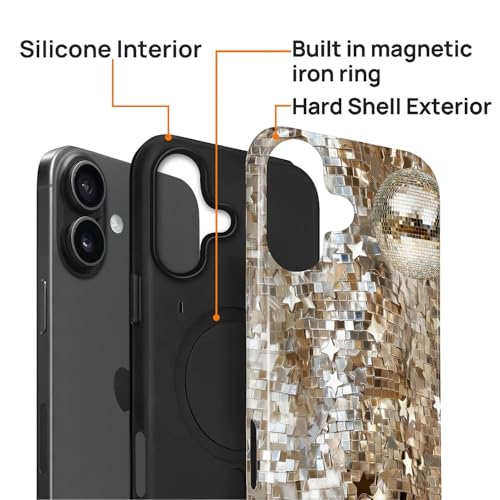Coque iPhone 16 Plus mosaïque dorée exprimez votre style - 3
