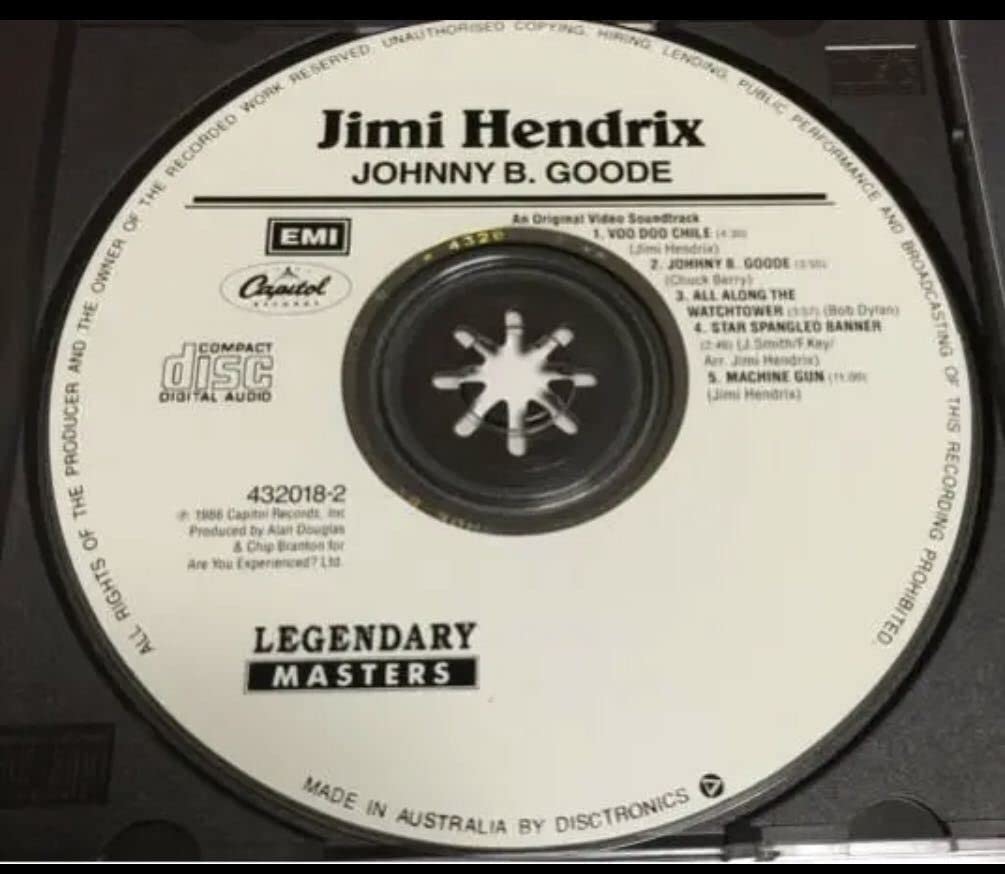 ジミ・ヘンドリックス/JOHNNY B. GOODE-SOUNDTRACK Amazon.co.jp: ジミ・ヘンドリックス/JOHNNY B. GOODE-SOUNDTRACK