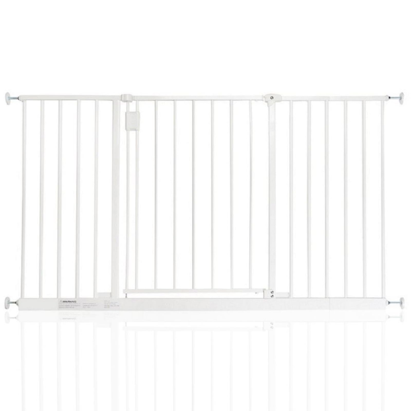 Safetots Extra Wide Hallway Gate, 122cm - 128cm, Matt Grey, Pressure Fit Baby Gate, Safety Barrier for Hallways and Wide Spaces, Easy Installation — view 24
