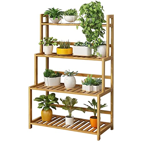 Support à plantes en bambou pour gagner de la place et éviter le désordre