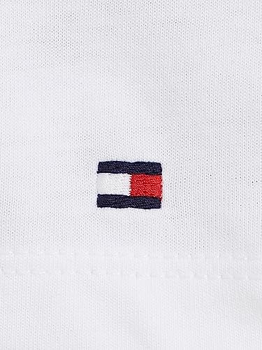 Tommy Hilfiger Damen T-Shirt Kurzarm Heritage Rundhalsausschnitt, Weiß (Classic White), XXS – Ansicht 5