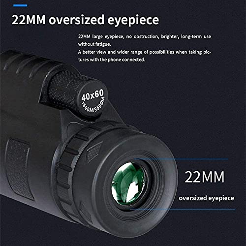 Telescopio Refractor Astronómico con Trípode Ajustable y Brújula miniatura 5