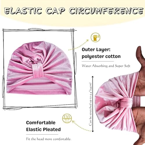 Image of ANNACREATIONS Premium Soft Bow Head Wrap Super Stretchable Headband Hair Accessories For Baby Girls