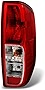 AKKON - Fits Frontier/Suzuki Equator Pickup Truck Red Clear Tail Light Passenger Right Side Replacement