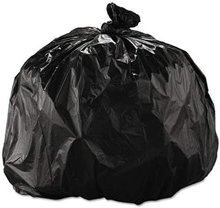 IBSS334022K - Inteplast Group High-Density Can Liner, 33 X 40, 33-Gallon, 22 Micron, Black, 25/roll