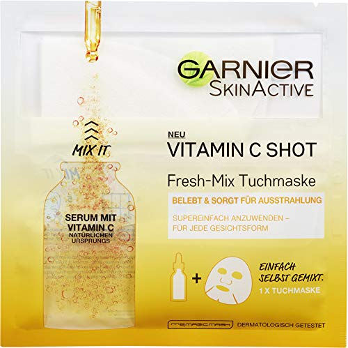 Preisvergleich Produktbild Garnier Skin Active Tuchmaske, Vitamin C, Stück