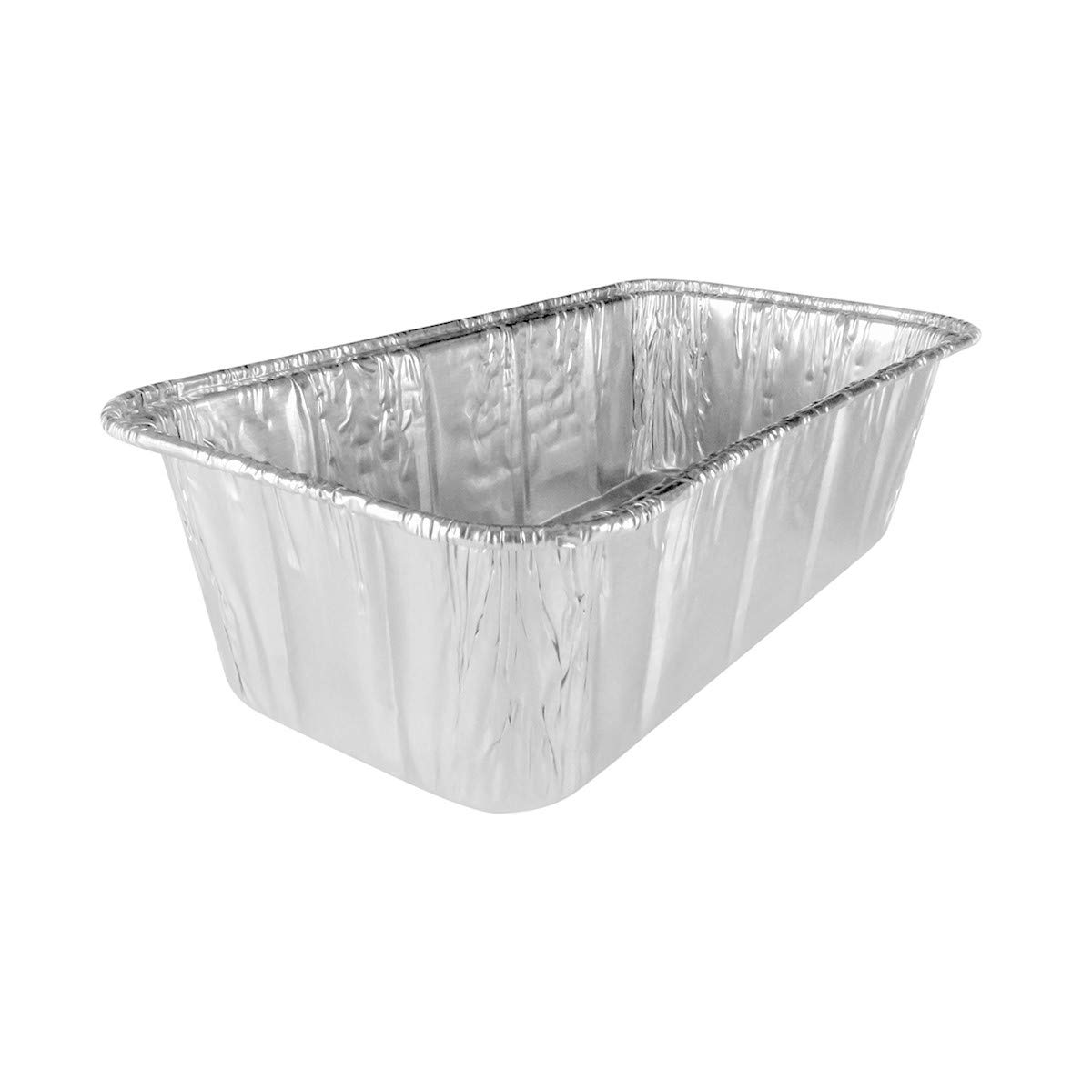 Disposable Aluminum Standard 2 Lb. Loaf Pan by Handi- Foil #5100 (25)