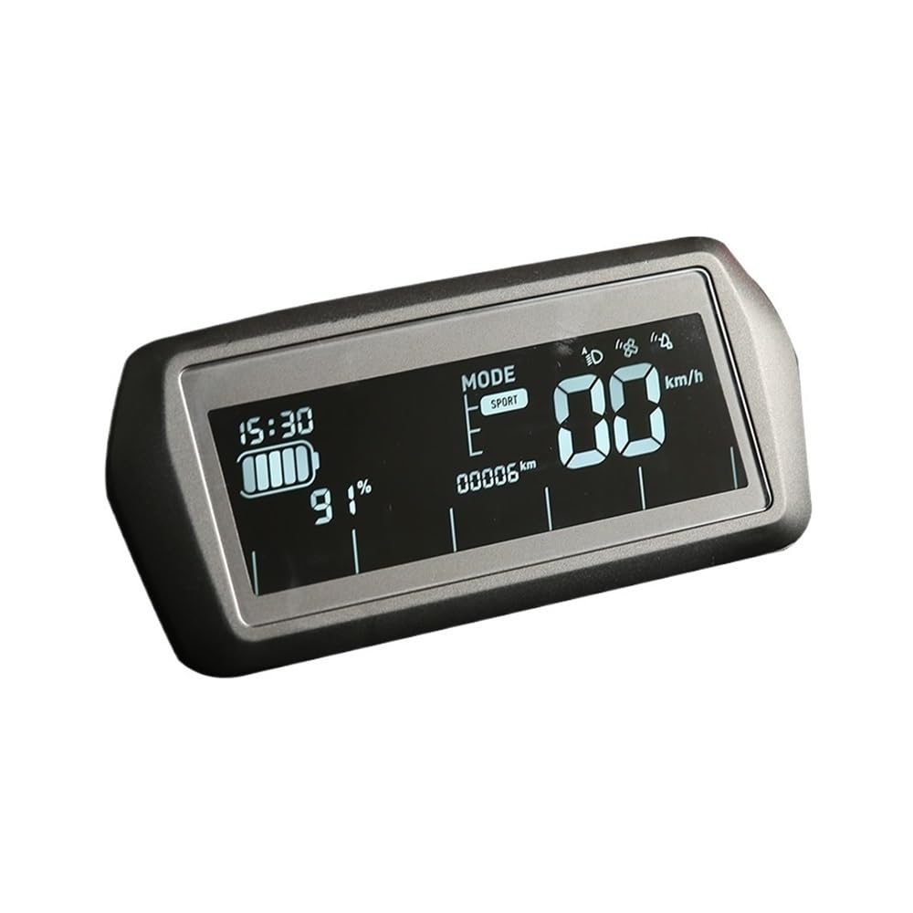 Speedometer Odometer Meter Light Perception Colorful Speedometer Display Directly Using for N1S/NGT/U Speedometer Velometer Odometer for Motorcycle