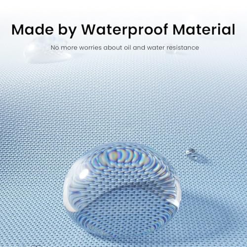 Image of HASTHIP 1Pcs Fridge Cover Floral Tassel Print Refrigerator Dust Cover with Pockets,26.3x55 Inches Polyester Dust Kitchen Refrigerator for Side-by-Side