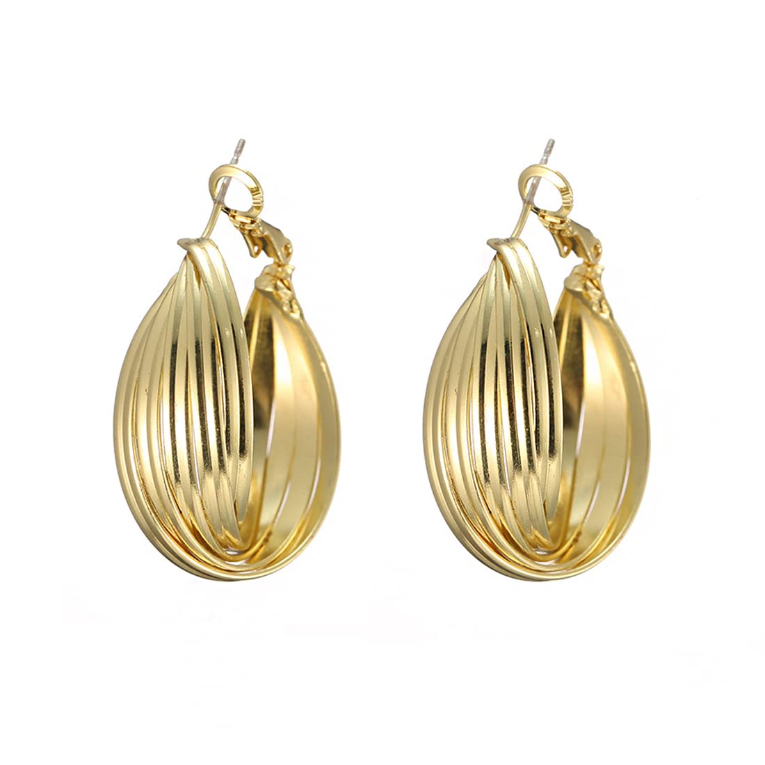 See full amazon price history chart for Kairangi Earrings for Women and Girls Golden Hoops Earrings | Gold Plated Twisted Layered Hoop Earrings for Women | Birthday Gift for girls and women Anniversary Gift for Wife Kairangi Earrings for Women and Girls Golden Hoops Earrings | Gold Plated Twisted Layered Hoop Earrings for Women | Birthday Gift for girls and women Anniversary Gift for Wife (B0CJ9249MZ) Amazon Price History, Amazon Price Tracker