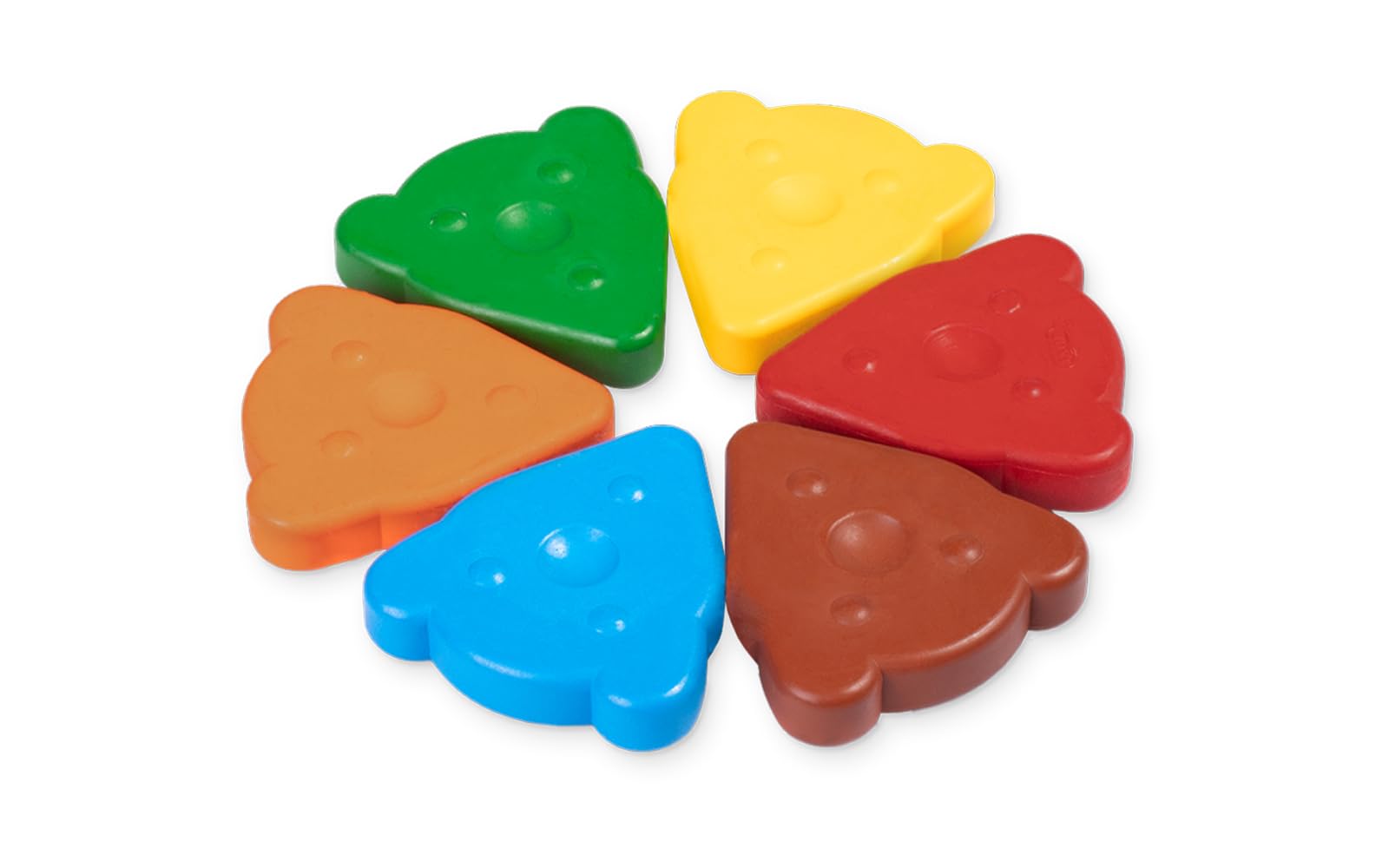 PASTELLI A CERA TRIANGOLARI 30 PZ