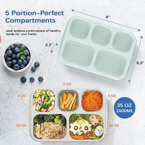 Khoxu 8036 Bento Lunch Box, Bento Box, Reusable Lunch Box Kids thumb #1