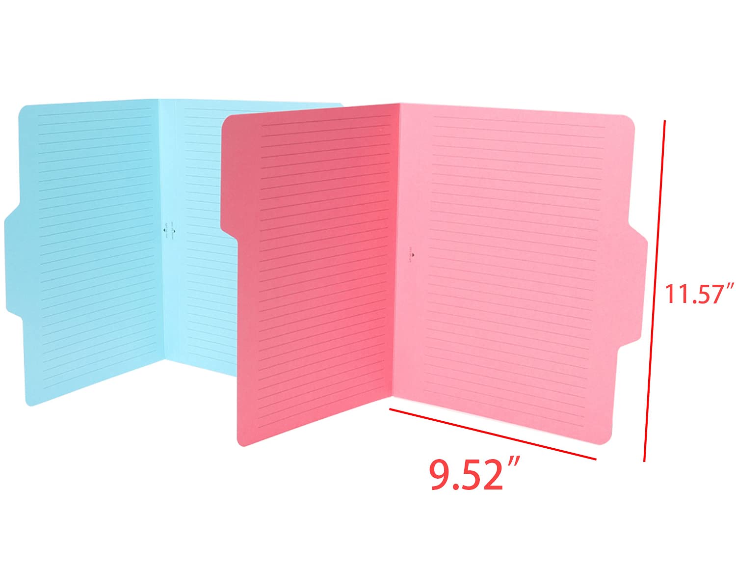 Folder Note Taking Snapklik.com : File Folders - Pack Of 12 Tabbed, Letter Size, Double ...