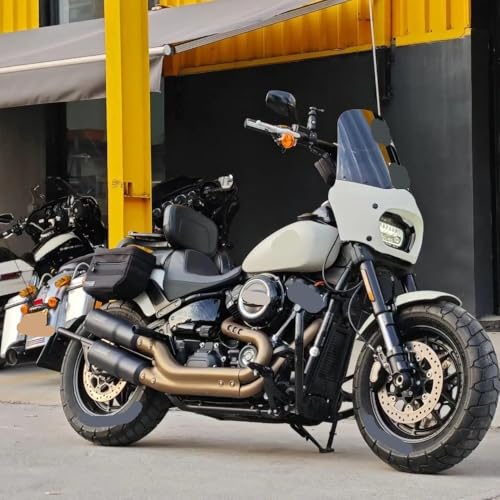 Conducteur sans douleur : dossier arrière de moto réglable Fat Bob FXFB - 4