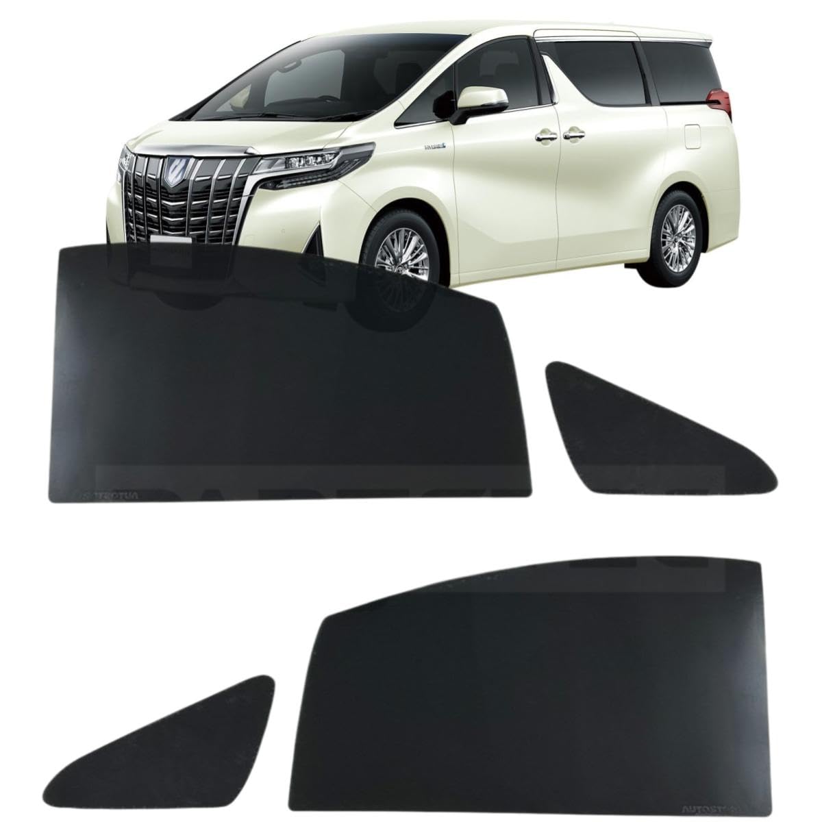 新型ヴェルファイア40系用フィルムサンシェード風脱着スモーク取り外し可★50% Amazon.co.jp: MOTOR POWER 脱着可能 30系 アルファード ヴェル