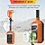 EyGde RV Surge Protector 50 Amp Waterproof - Smart 50 Amp Surge Protectors for RV with Real Time KWH, Voltage Monitor Surge Protector for Camper Travel Trailer(Orange, 50A)