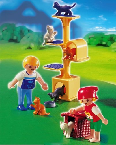 PLAYMOBIL - Árbol con Gatos (4347)