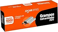 Grampo Galvanizado 26/6 Com 5000 Leonora, Prata