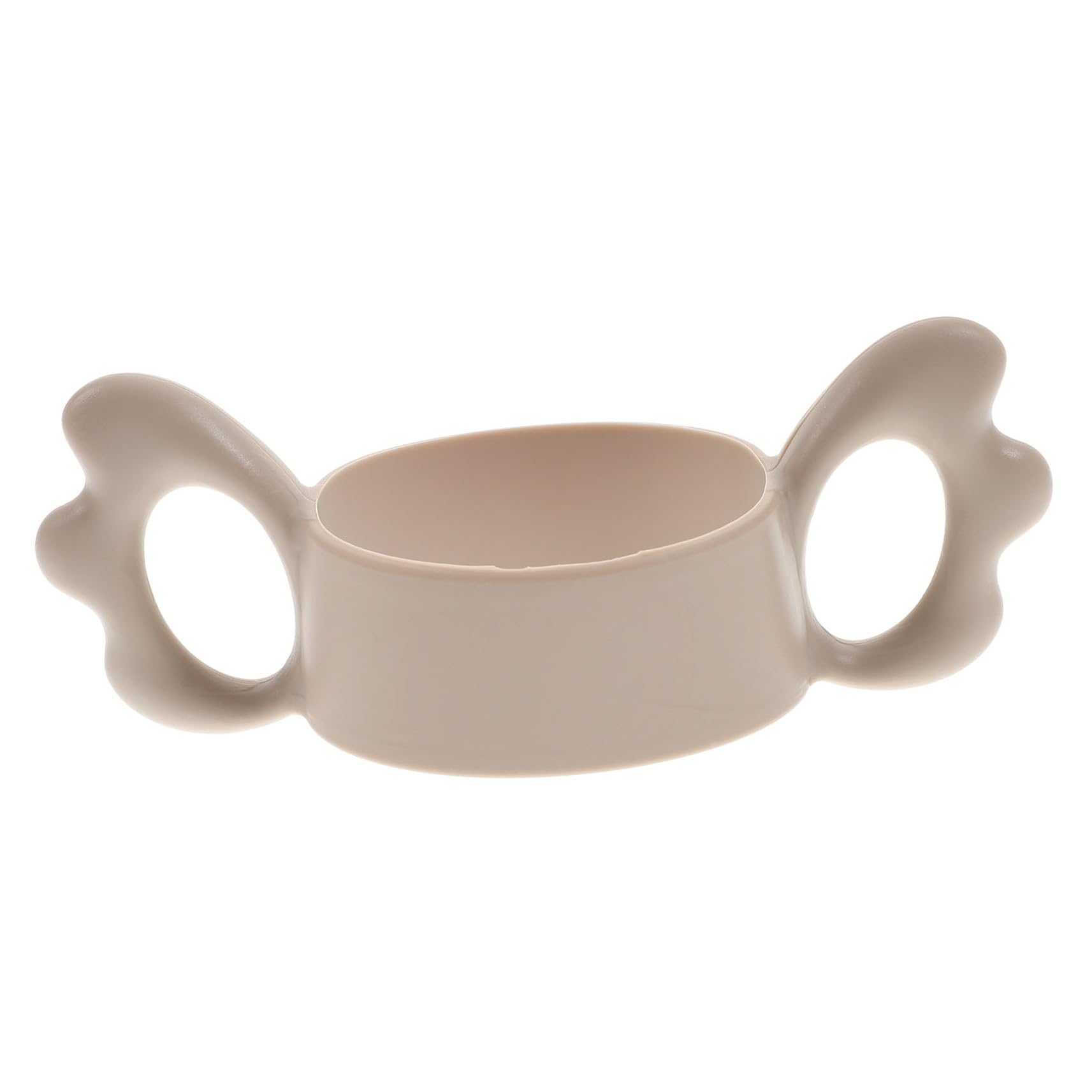 Asa de Silicona para Biberón de Cuello Ancho, Color Café | Asa para Biberón de Silicona, Antideslizante y Fácil de Limpiar, para Botella de Ñiño