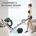 Dripex Elliptical Exercise Machine, Hyper-Quiet Elliptical Machine for Home, Magnetic Elliptical Training Machines with 8-Level Resistance, 6KG Flywheel, Pulse Sensor, LCD Monitor - Image 5