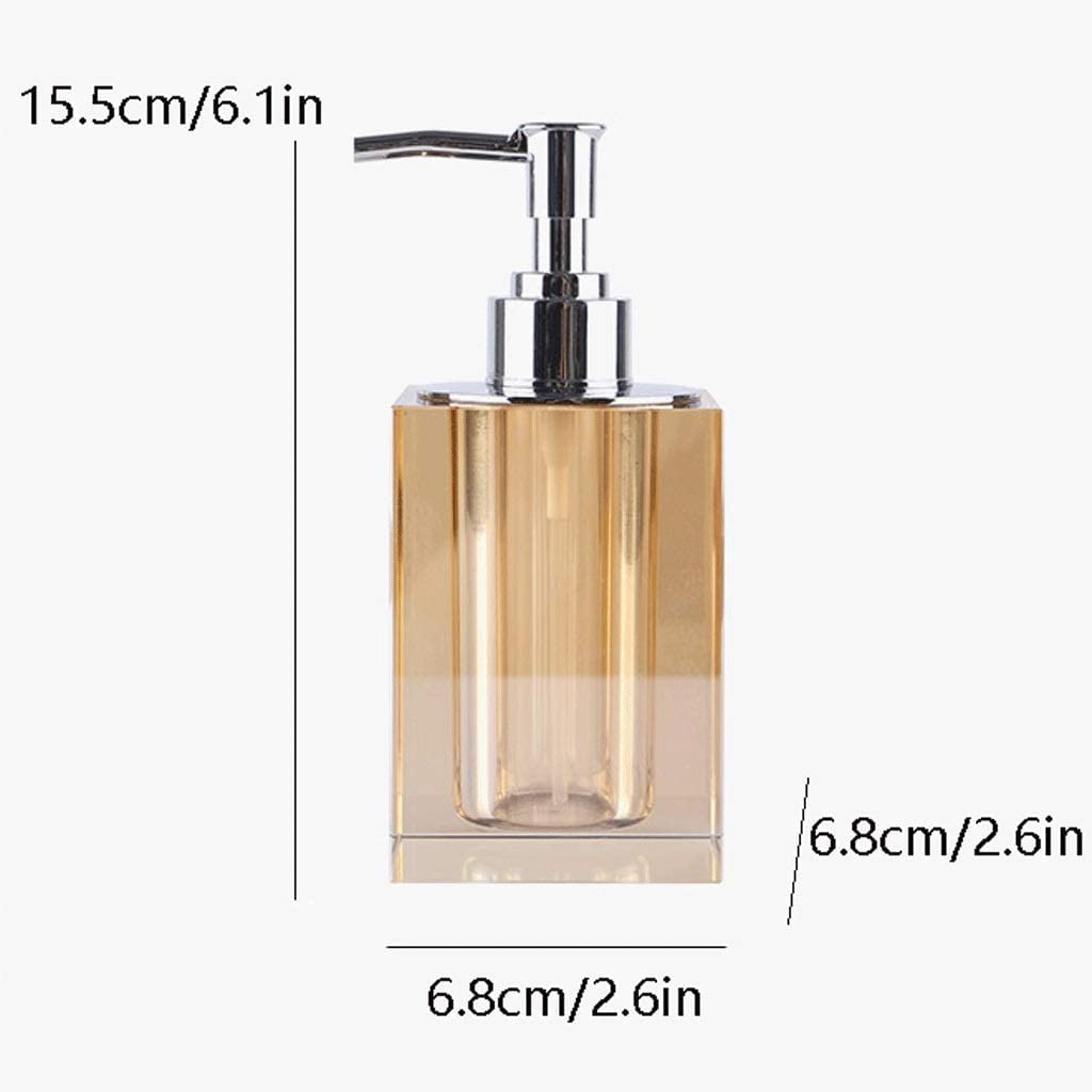 Nachfüllbare Seifenspender Seifenspender mit Pumpe Arbeitsplatten Handpresse Typ Seifenlotionspender Küchenspüle Nachfüllbare quadratische Lotionflasche Für Küchenbad