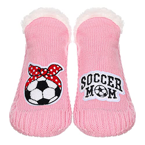 Image of ZYZX Cute Funny Slipper Socks for Women with Grips,Fuzzy Socks Indoor