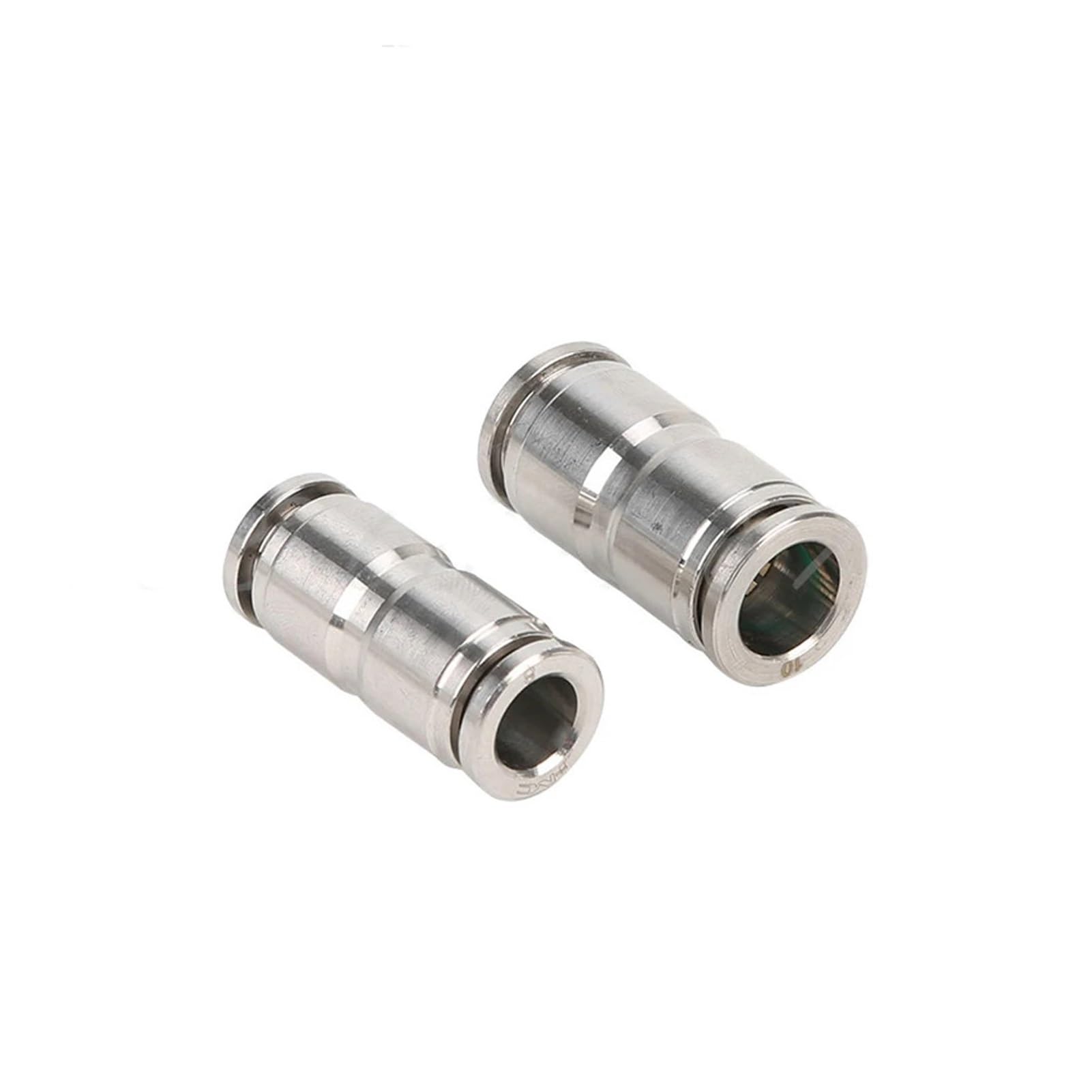 Stainless Steel Push In Fittings Air Tube Connector