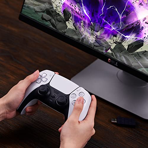 Mcbazel M8-BN-000064 8Bitdo Wireless Usb Adapter 2 For Ps5/ Switch Oled/Ns Switch/Windows/Macos/Raspberry Pi/Xbox Series X/Xbox Series S/Switch Pro/Xbox One Controller And More thumb #5