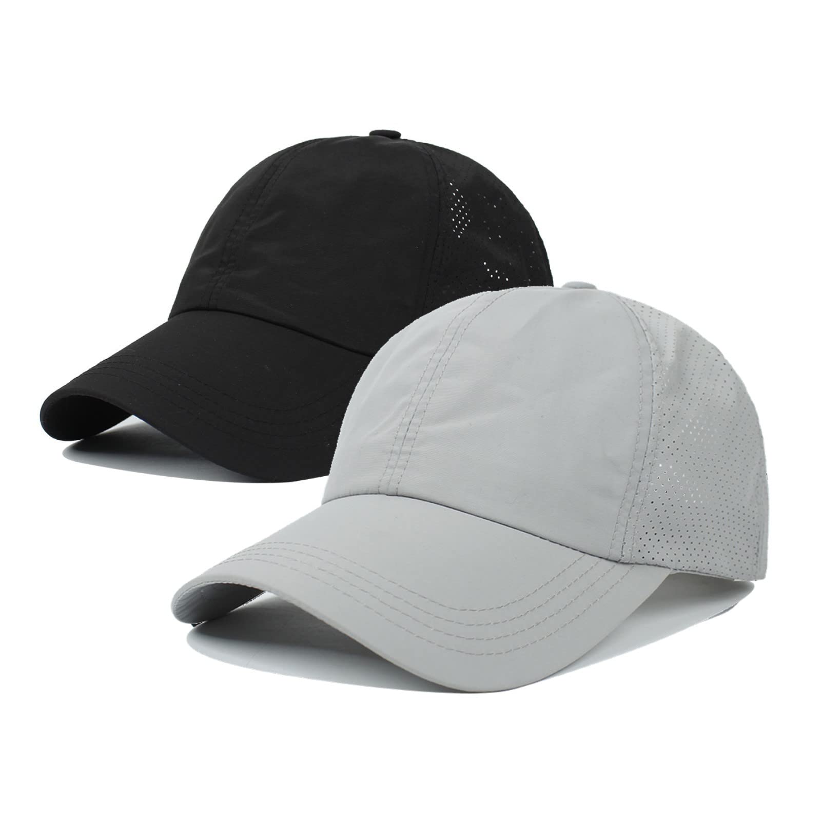 Quick Dry Fit Baseball Cap – Water Repellent Sun Hat for Fishing, Running, Hiking, Golf, Surfing, Sailing, Boating