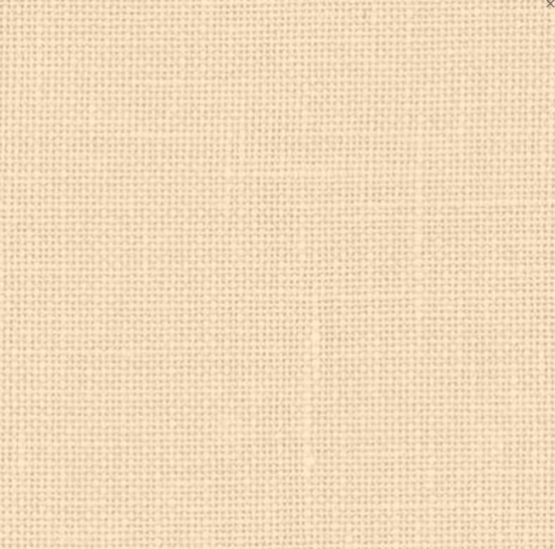 Image of Wizardi Belfast 32 Count Antique Ivory 3609 /233. Needlework Canvas, Cross-Stitch Fabric, Embroidery Cloth, Needlepoint Canvas. 100% Linen. Precut Zweigart
