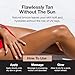 Fake Bake Bronzy Babe Body Glow Face & Body Tinted Moisturizer Lotion, Highlighter, Makeup & Moisturizing Skincare Healthy Color Boost from Plants & Vitamins - For All Skin Tones, Women & Men - 2oz