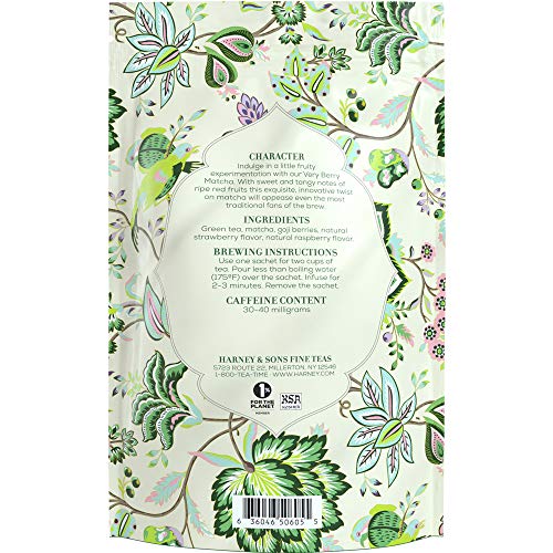 Té Matcha Very Berry, 50 saquitos miniatura 2