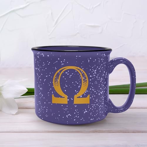 Mug Cerámico Omega Psi Phi 15 oz miniatura 3