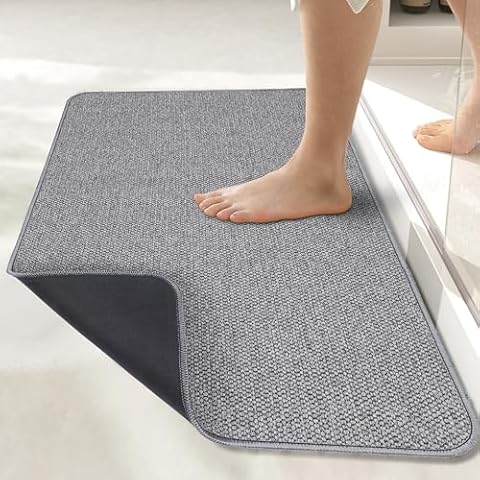 Bosap Ultra Thin Bath Mat Cover