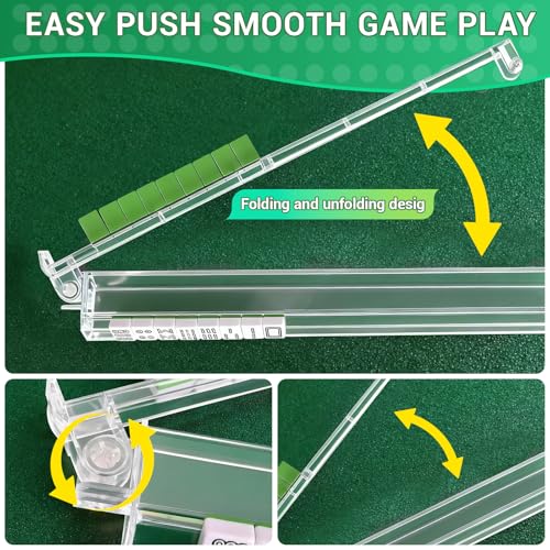 Set de 4 Soportes para Fichas Mahjong con Empujadores miniatura 4