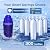 ICEPURE Pitcher Water Filter, Compatible with All PUR® Pitchers & Dispensers Filtration Systems, Replacement for PUR CRF950Z, PPF900Z, PPF951K, PPT700W, PPT711W, CR-1100C, CR1100CV 6Pack