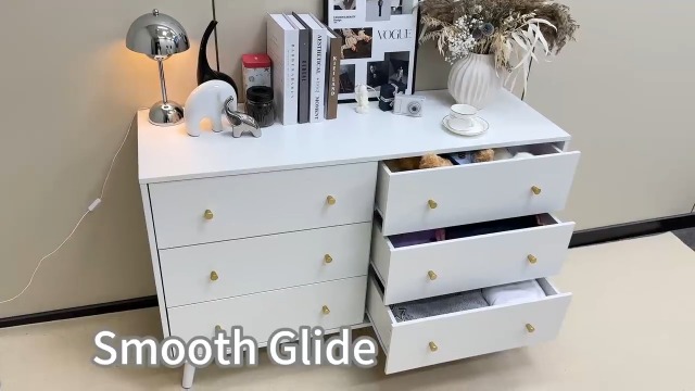 Amazon.com: SINROM White Dresser for Bedroom, White and Gold Dresser with Gold Handles, Wide Wood 6 Drawers Dressers for Bedroom : Home & Kitchen Amazon.com: SINROM White Dresser for Bedroom, White and Gold Dresser with Gold Handles, Wide Wood 6 Drawers Dressers for Bedroom : Home & Kitchen