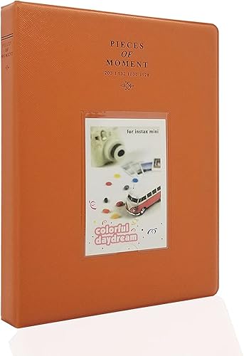 LEONULIY Mini álbum de fotos de 128 bolsillos para Fujifilm Instax Mini 70 7s 8 9 11 25 50s 90 EVO, tarjetas fotográficas Kpop, tarjeta e imagen de