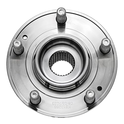 Image of Detroit Axle - 2pc Rear Wheel Bearing Hubs Assembly for AWD 07-12 Hyundai Veracruz, 07-20 Santa Fe, 13-18 Santa Fe Sport, 13-19 Santa Fe XL, 14-17 Kia Rondo, 11-15 Sorento