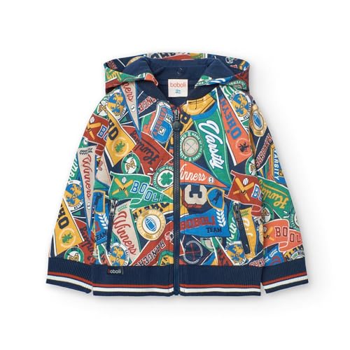 Veste polaire imprimée colorée vêtement chaud enfant 5 ans